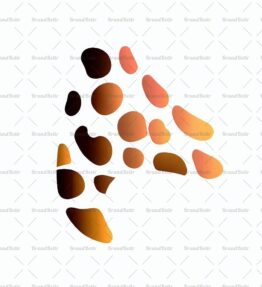 Abstrakte Giraffenflecken
